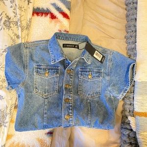 Princess polly denim jumpsuit!